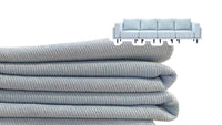 Mollia / FF-19: Pastel Blue / Snemljive prevleke